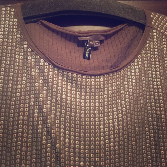 Vince Sequin Tunic