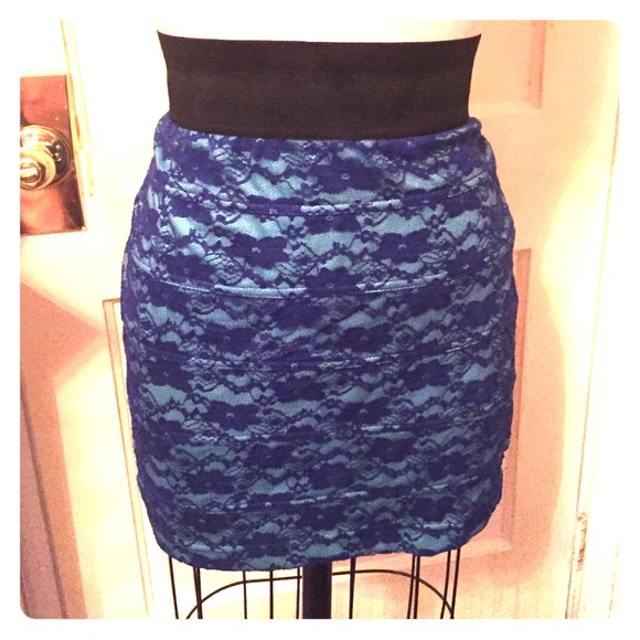 Lace bandage skirt