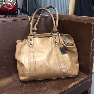 Frye tan purse