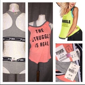VS Pink The Struggle is Real Workout Bundle! 💪🏻