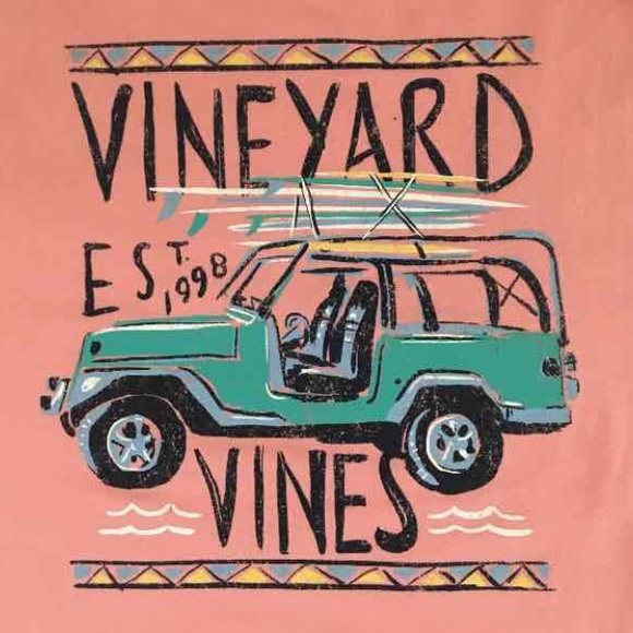Vineyard Vines T shirt jeep