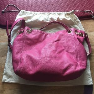 Michael Kors Pink Leather