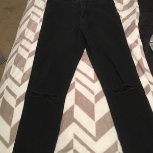 Black skinny jeans