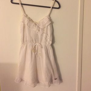 White hollister dress