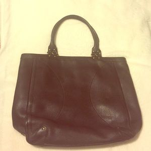 Cole Haan large leather tote- Brown