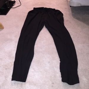 Black Dressy Jogger Pants