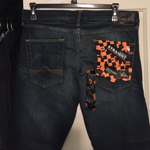 Men's Quiksilver Quikjeans size 34x32 NWT