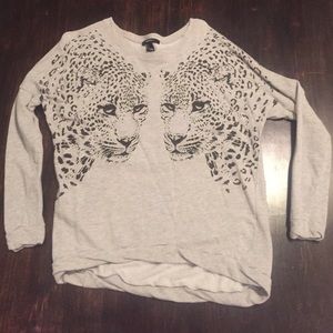 Forever 21 tiger sweatshirt. Size small