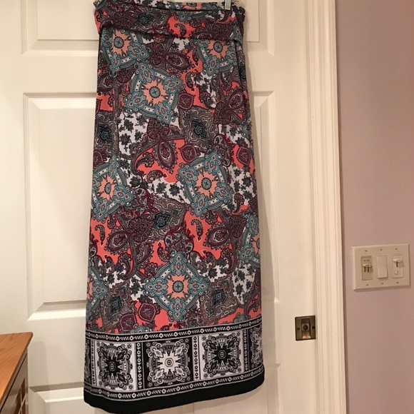 Top and skirt.