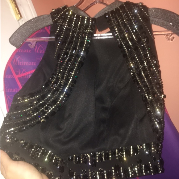 Beautiful Black Prom Dress - Picture 4 of 4