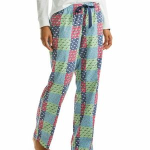 Vineyard Vines  patchwork poplin lounge pants