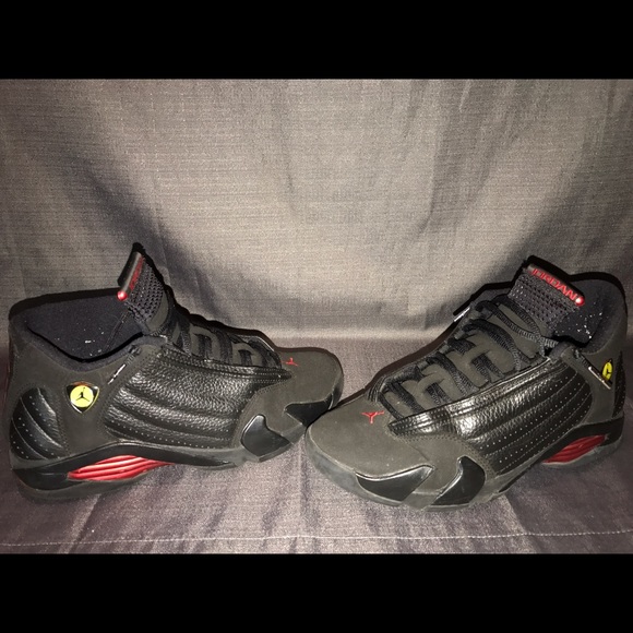 Men's Retro Air Jordan 14's (Last Shot) Size 8.