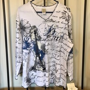 Beautiful Printed Top!