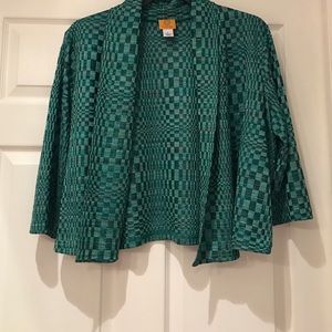 Green hang open top.