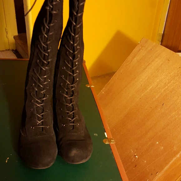 Knee high boots