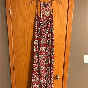 Floor length tank dress