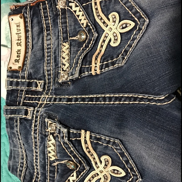 Rock revival skinny jeans
