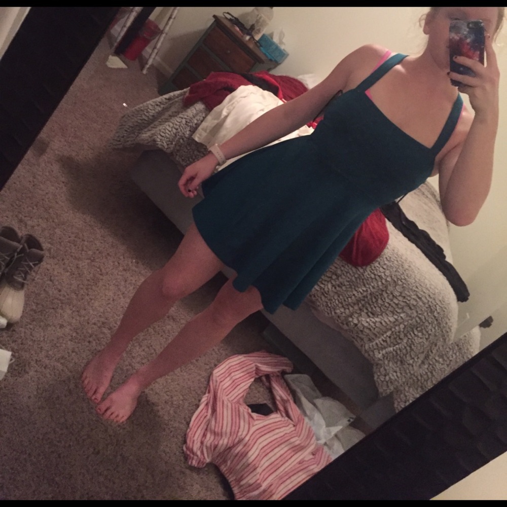 Forever 21 short dress with criss-cross back
