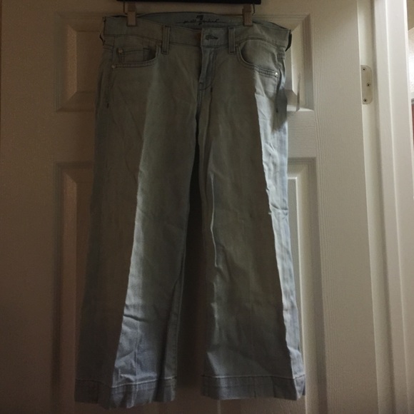 7 For All Mankind Dojo Cropped size 27 - Picture 2 of 3