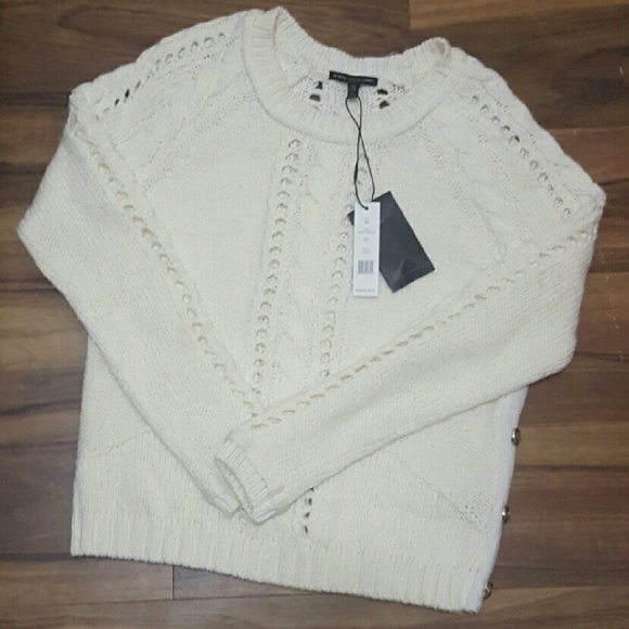 Cable Knit Sweater by W118 by Walter Baker - Picture 2 of 4