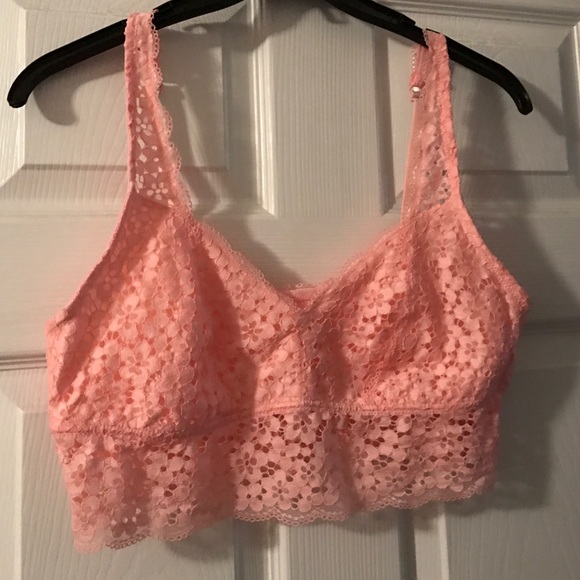 Lace bralette. Set of three