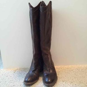 Like New Steve Madden tall western boots. Size 7