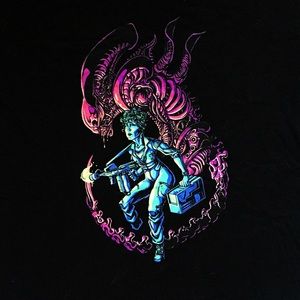 Alien Xenomorph / Ripley Men's TeeFury Graphic Tee