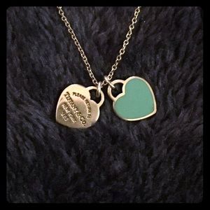 Tiffany blue heart necklace