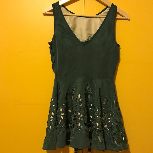 ANTHROPOLOGY - KAS NEWYORK Green Dress - Picture 3 of 4
