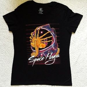 Alien / Xenomorph / Face Hugger TeeFury Women's