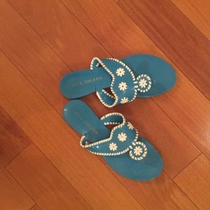 Jack Rogers jelly sandals