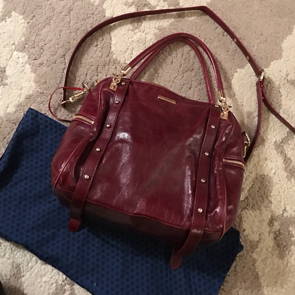 Rebecca Minkoff burgundy purse