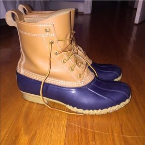 L L Bean Bean Boots in blue
