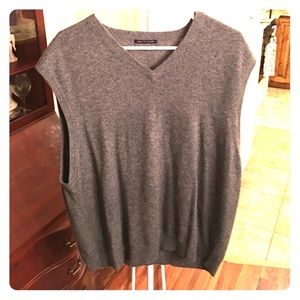 Men's XL 100 percent cashmere sweater vest