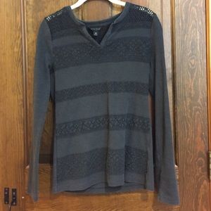 Long Sleeve Waffle Tee - Lucky Brand