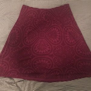 Patagonia burgundy/pink skirt
