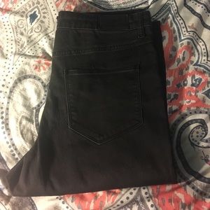 H&M+ Faded Black Skinny Jeans