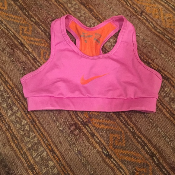 Pink Nike sports bar