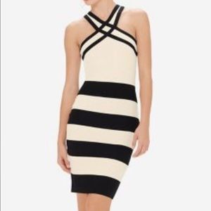 The Limited Eva Longoria Power Knit Halter Dress