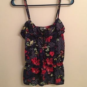 Garage brand purple tank