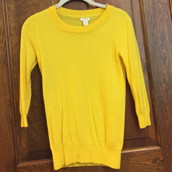 Three Quarter Sleeve Sweater - J Crew