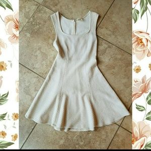 Urban Outfitters cream colored skater dress