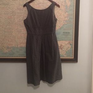 Gray Cotton Dress - J. Crew