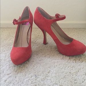 Red Suede DV by Dolce Vita Mary Jane's size 9