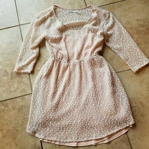 Urban Outfitters pink sweater dress size medium