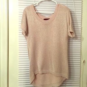Calvin Klein knit short sleeve sweater.