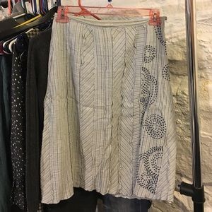 J Jill a-line skirt