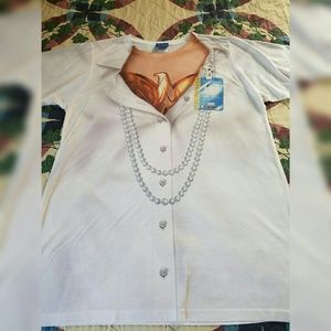 Trevor White Wonder Woman Disguise Tee Large