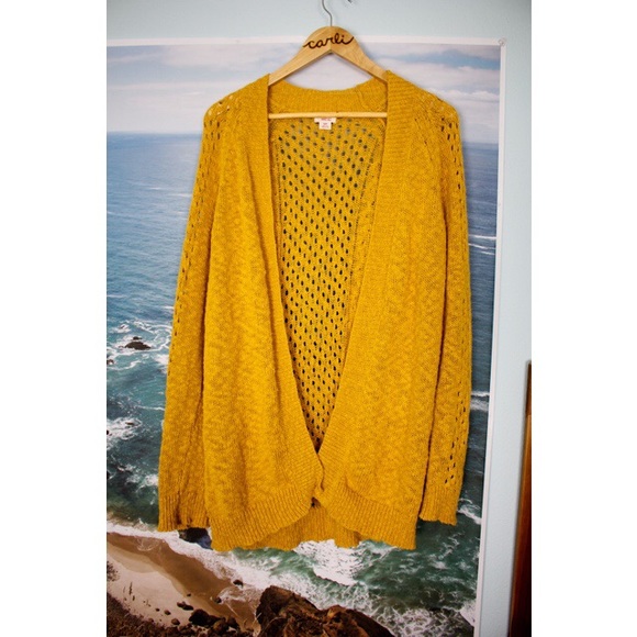 Yellow sweater