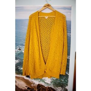 Yellow sweater